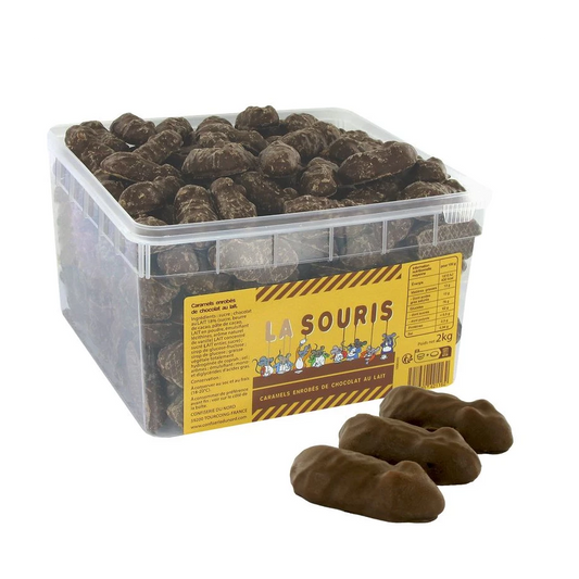 Souris au caramel x5