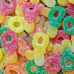 Tétines fruités sucrés ( 100g )
