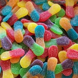 Langues multicolores ( 100g ) halal