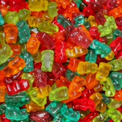 Mini oursons lisses ( 100g ) halal